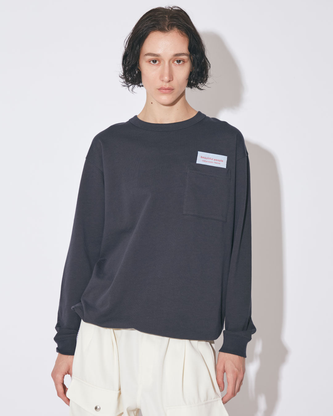 stars　新品・未使用beautiful people ロンT suvin compact jersey big QOL tag long T – beautiful people online