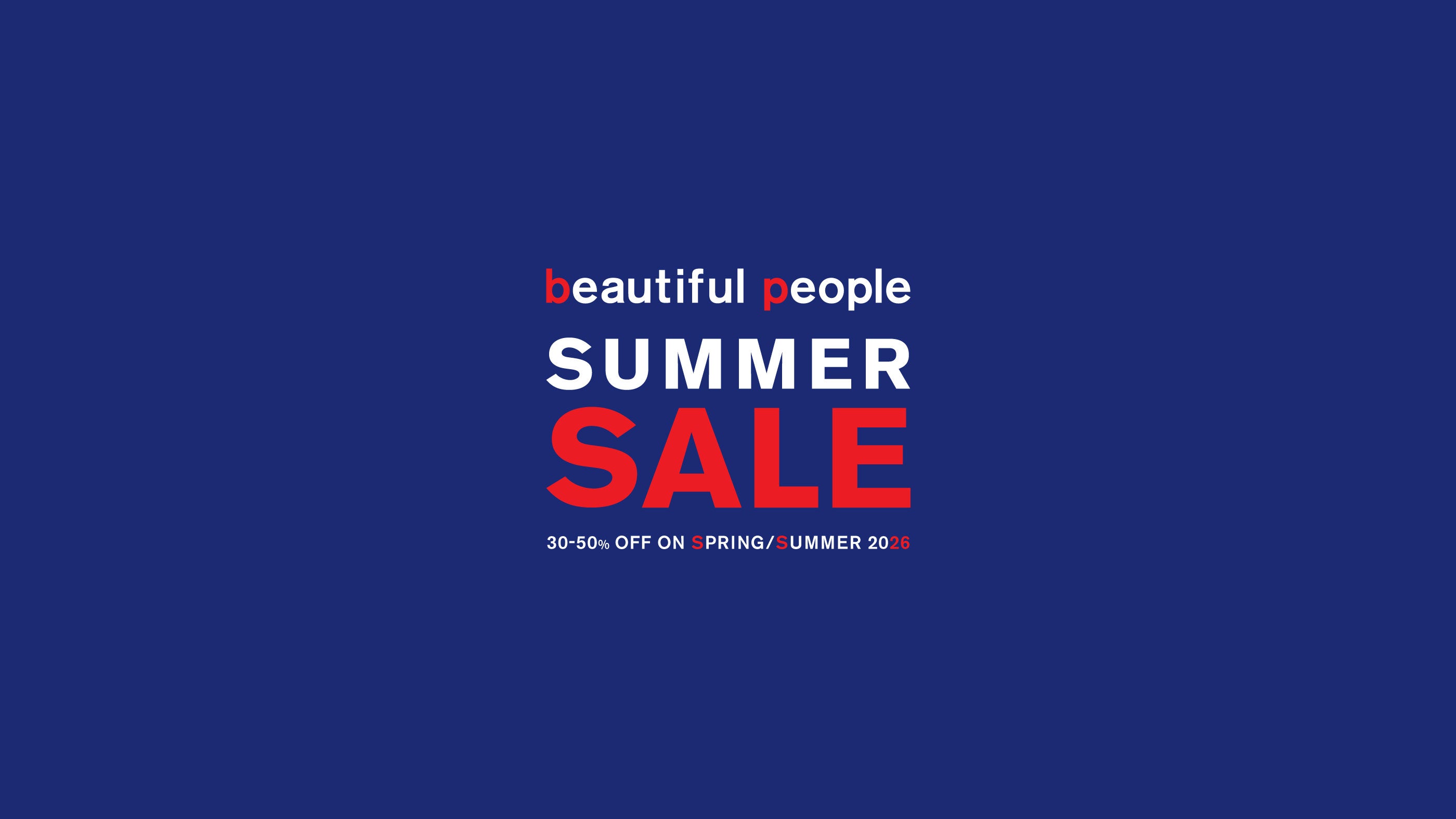 beautiful people online store（ビューティフルピープルオンライン