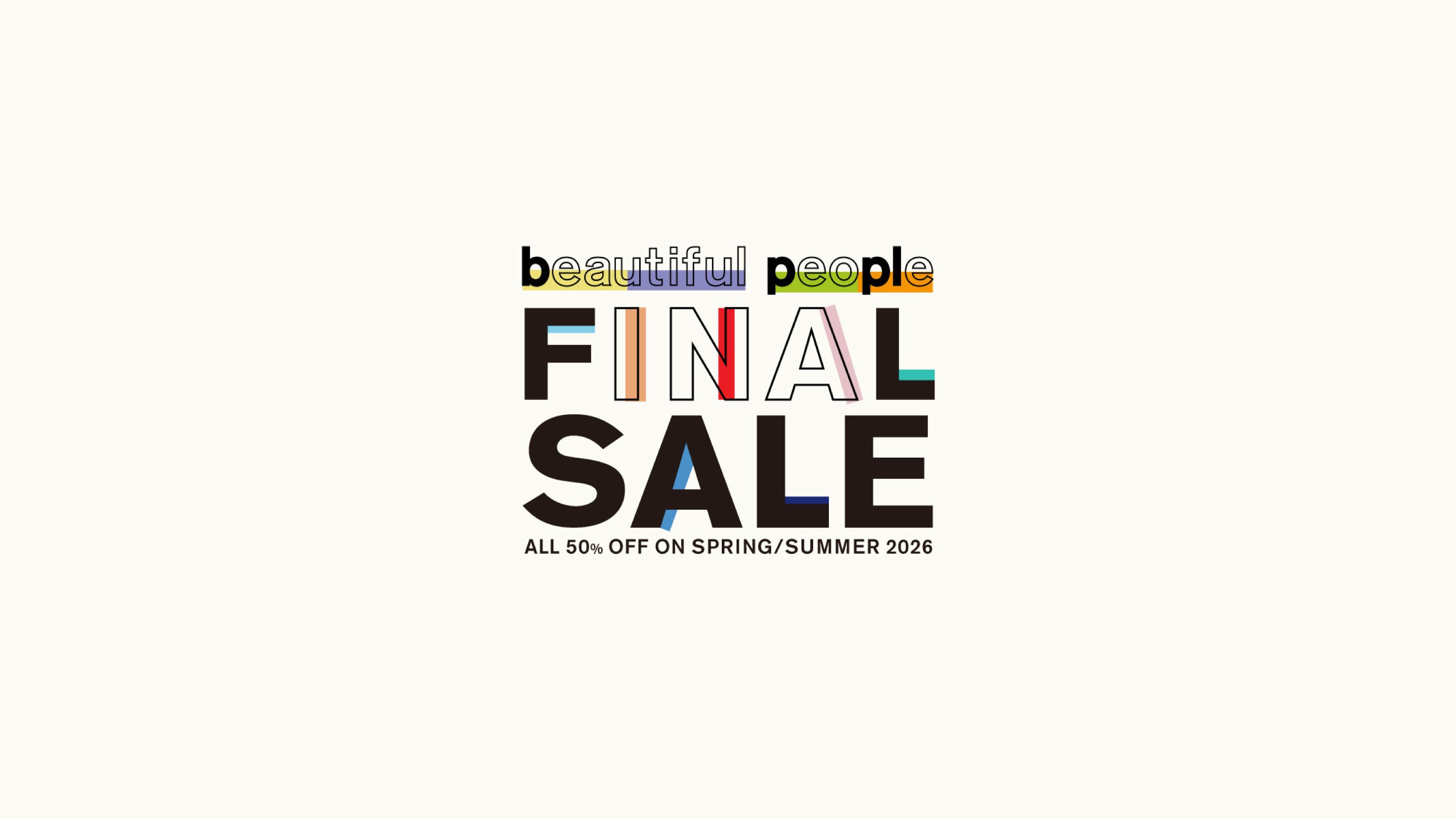 beautiful people online store（ビューティフルピープルオンライン