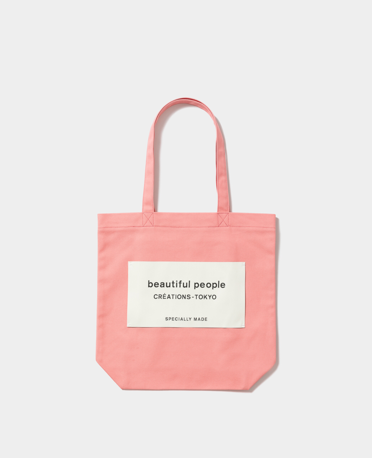 Limited Color】SDGs name tag tote bag – beautiful people Limited Color】SDGs name tag tote bag – beautiful people