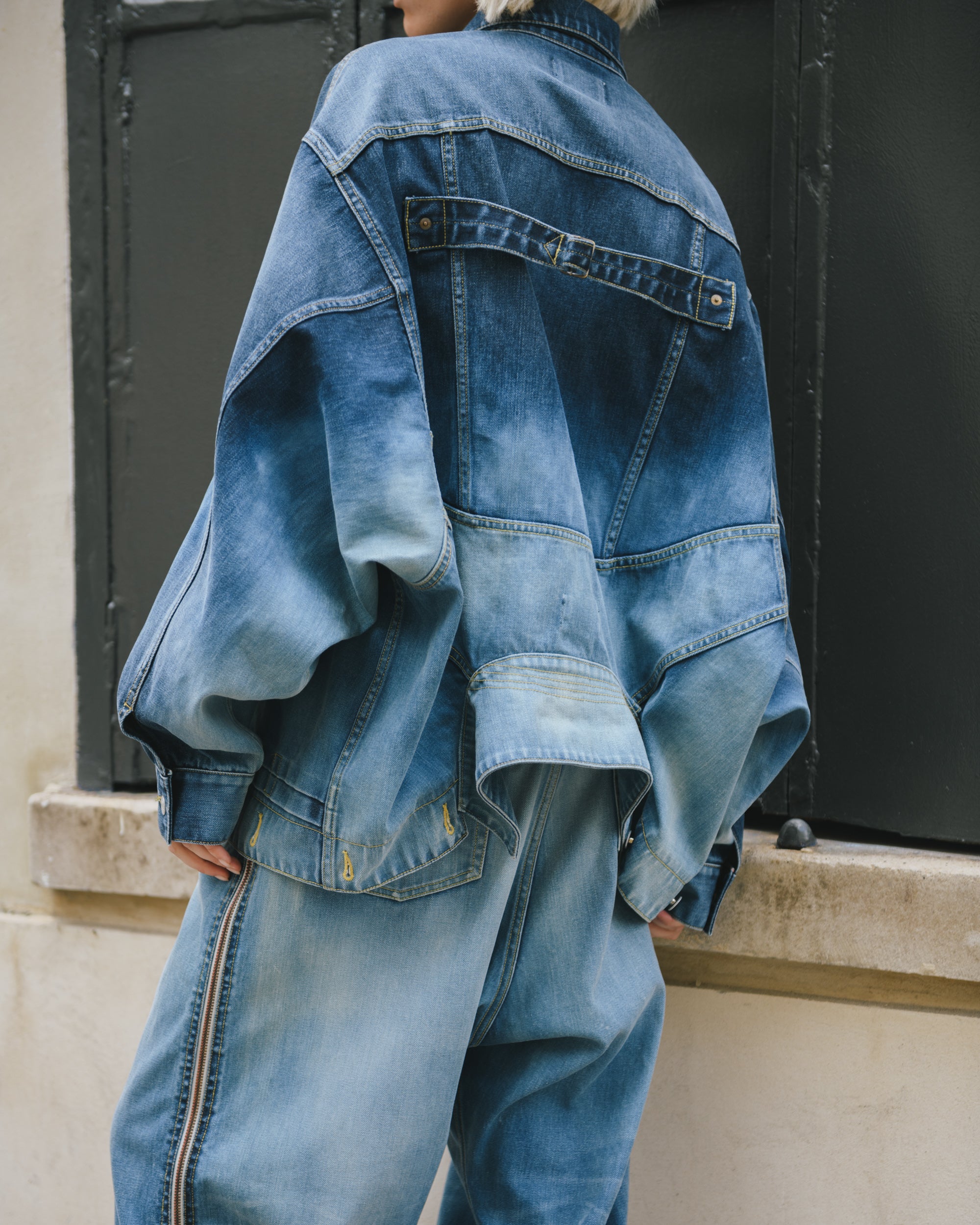 3月上旬入荷】double-end selvedge blouson gradation – beautiful