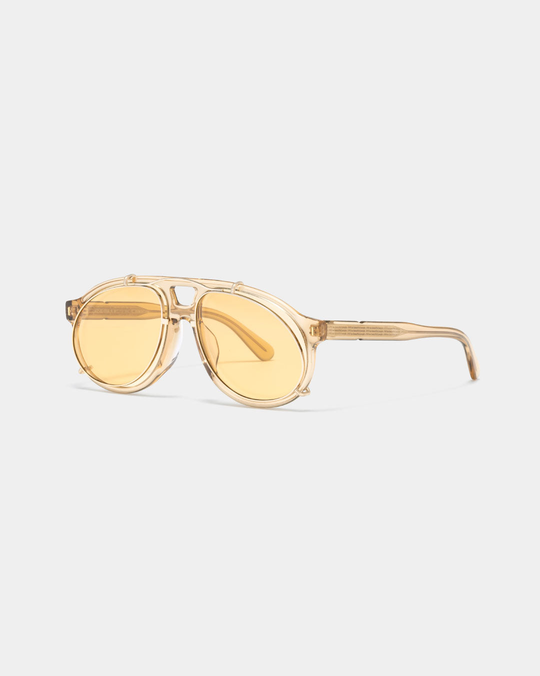 JINS for beautiful people over engineering sunglasses - Aviator