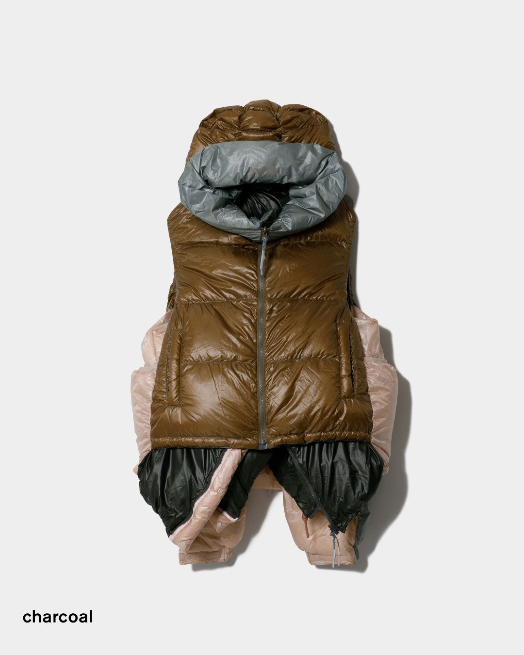 NANGA multilayering down vest blouson – beautiful people online store