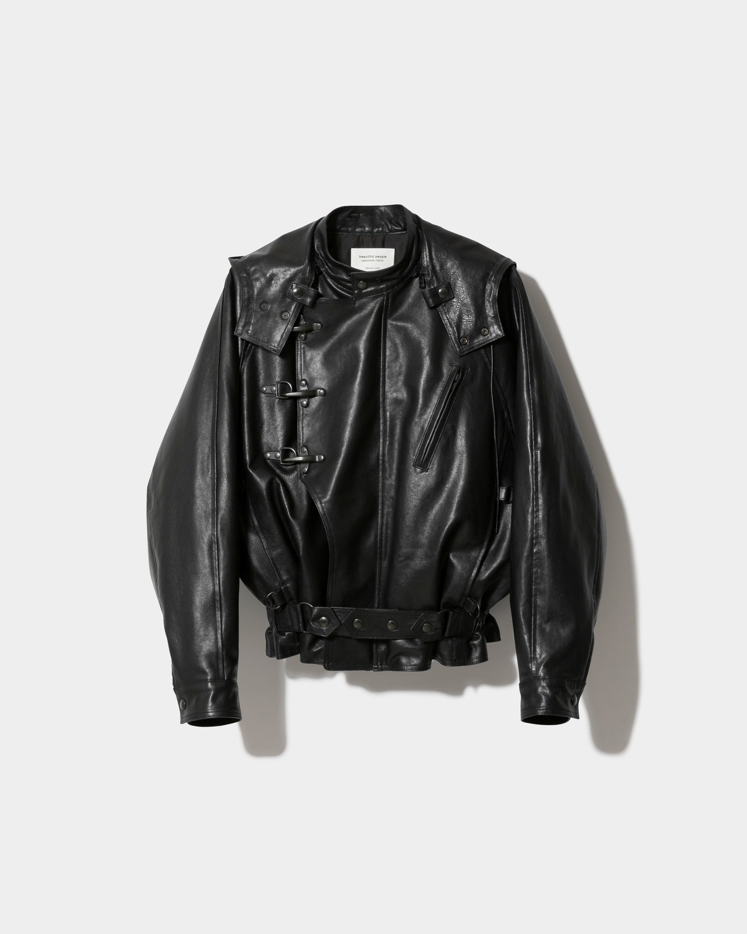 double-end vintage leather B-7 blouson – beautiful people