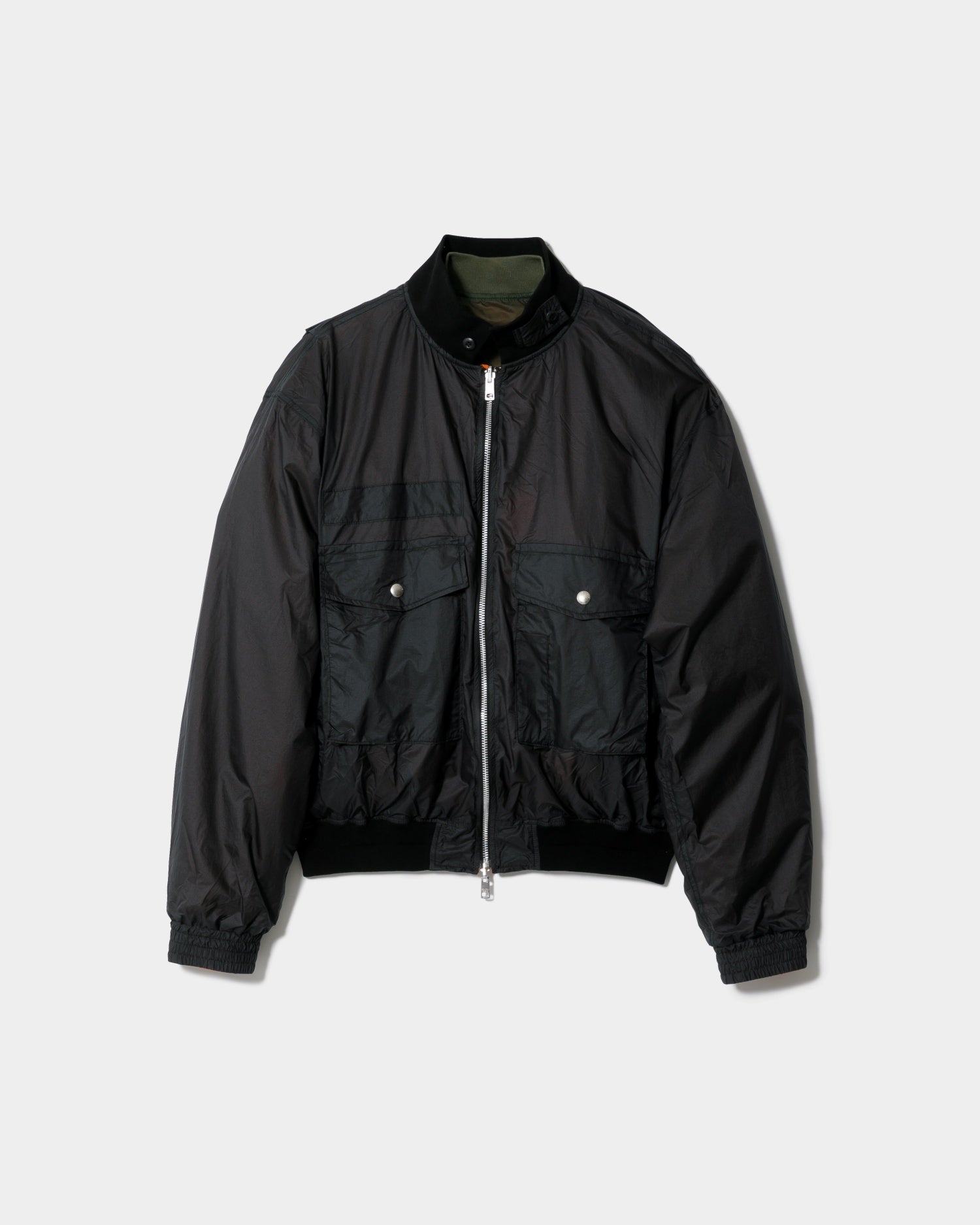 【美品】soyy. N.D.B nylon detaching blouson Nylon-Insulated-Pullover-