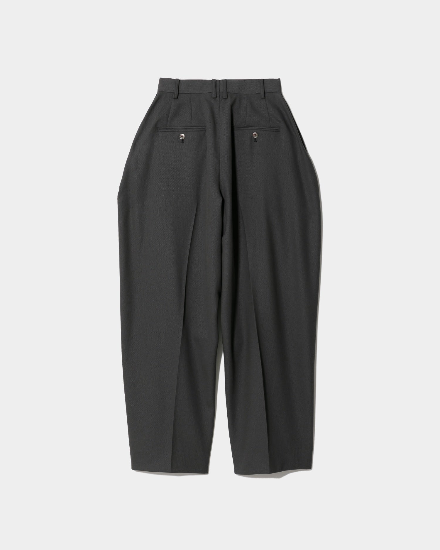 tropical wool mohair side tuck wide pants – beautiful people
