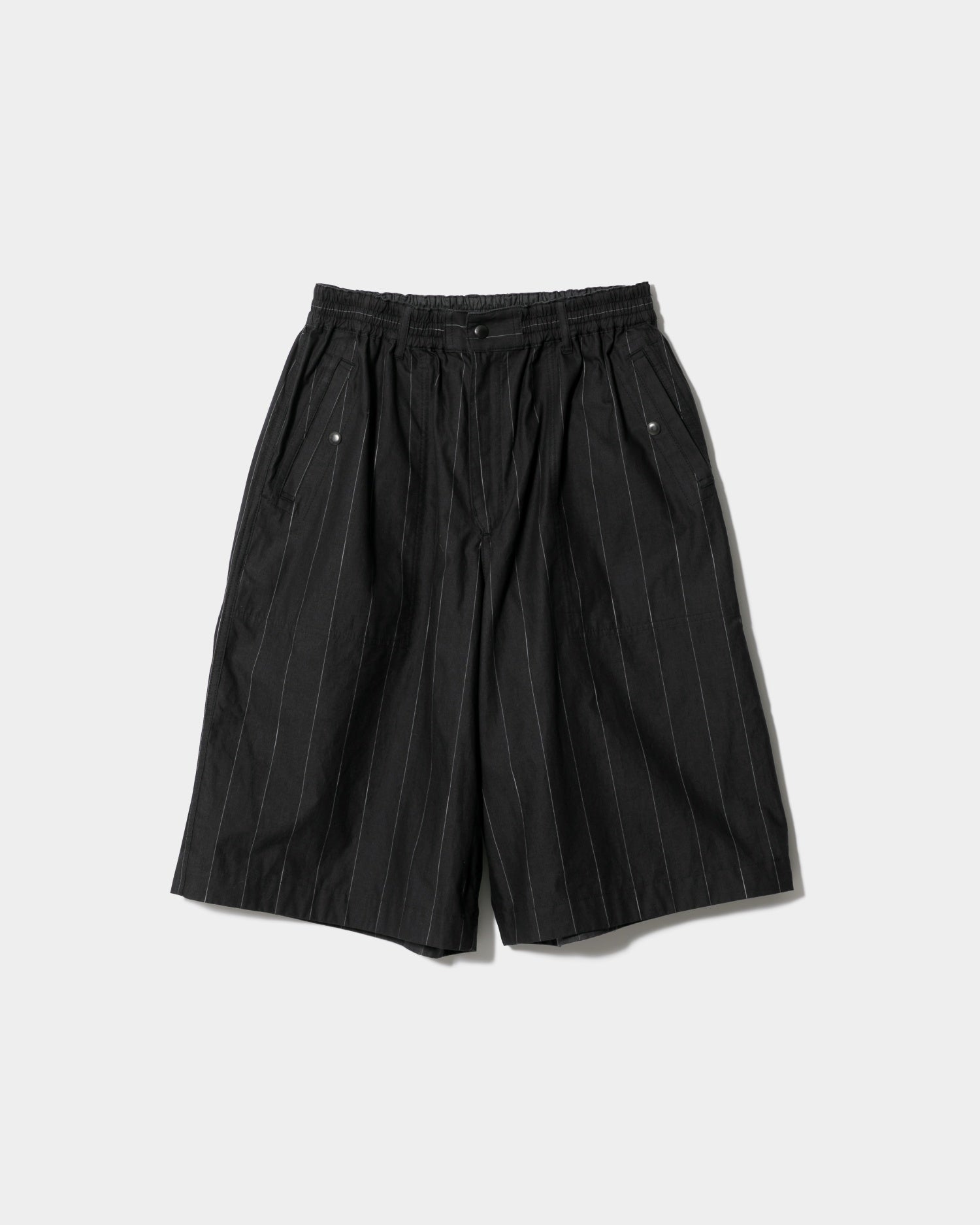 tropical wool mohair side tuck wide pants – beautiful people