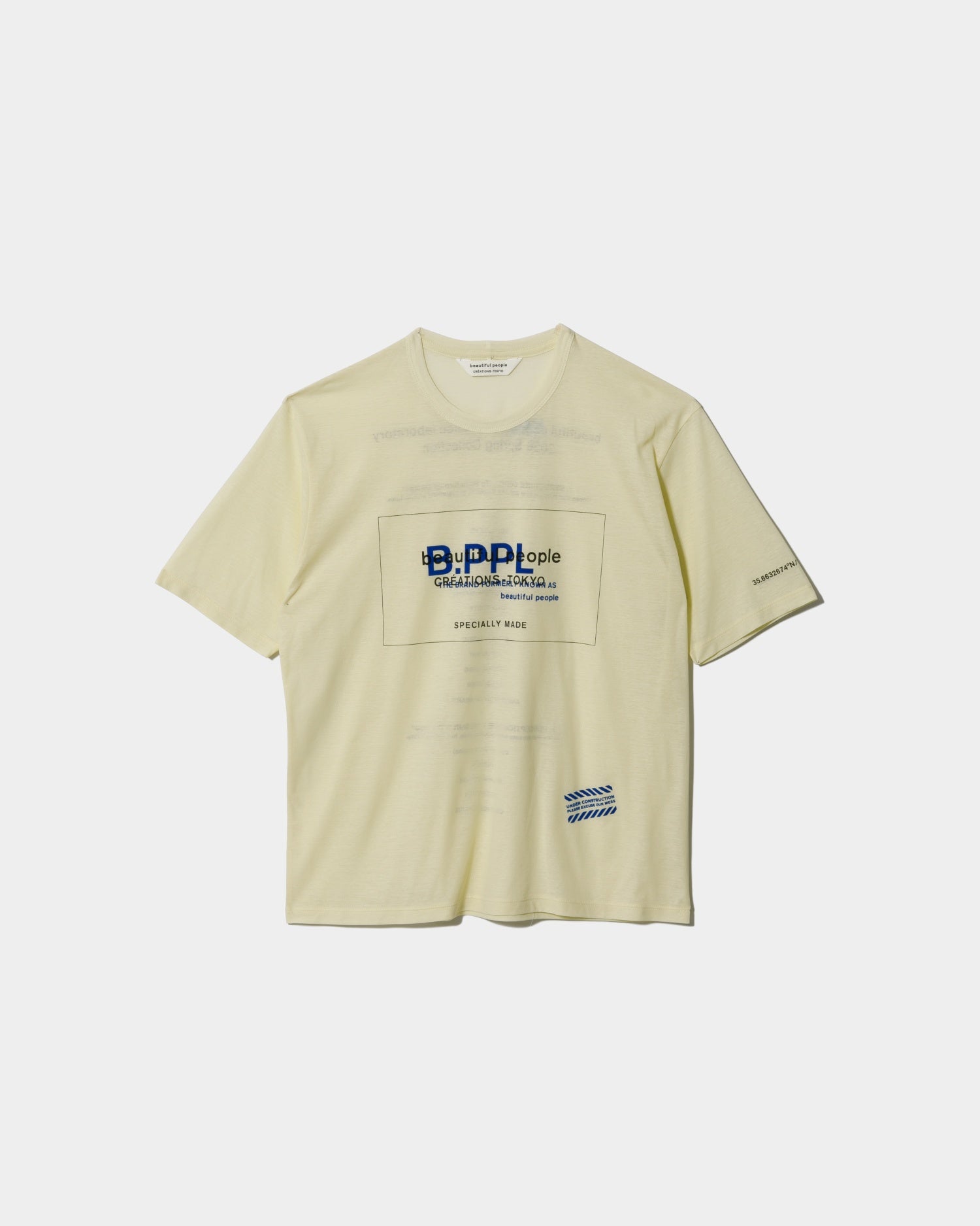 80/1 ELS jersey house code graphic T – beautiful people online store