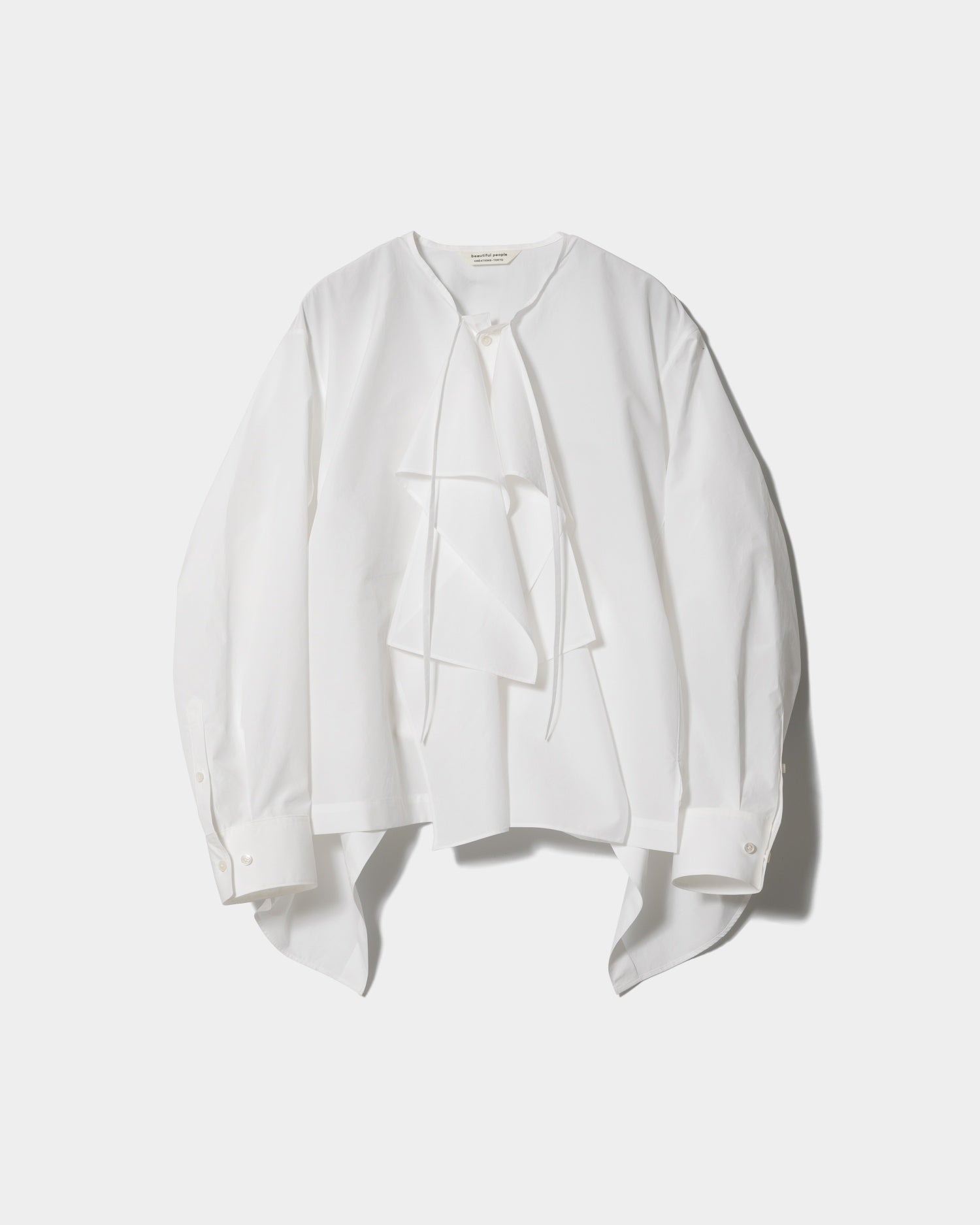 double-end finx stripe ruffle shirt – beautiful people online store