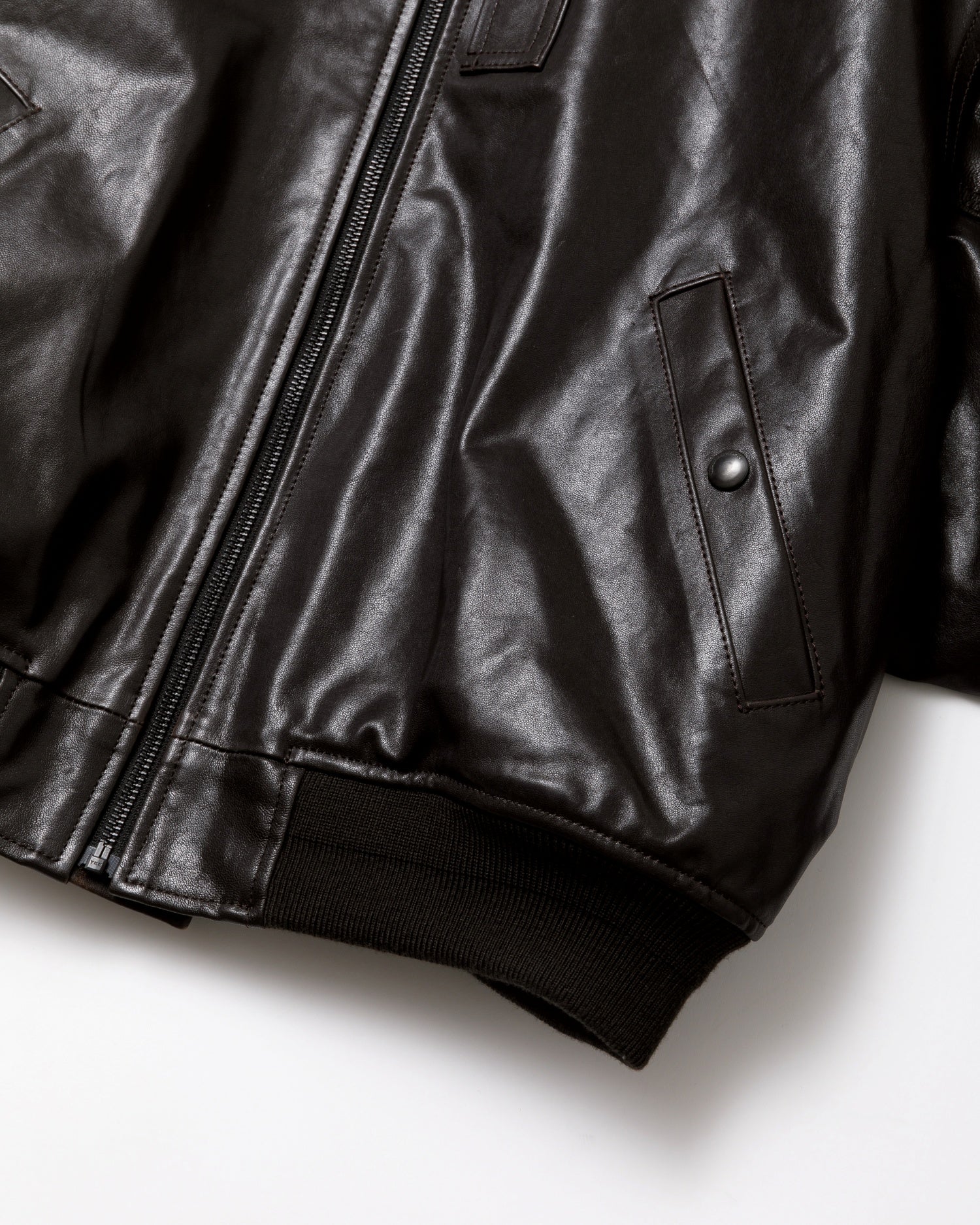 AW23] double-end vintage leather riders jacket – beautiful people
