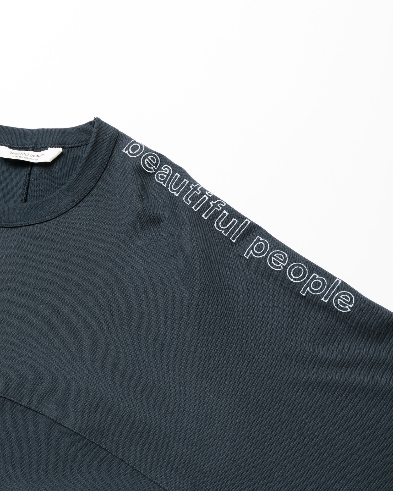 suvin compact jersey no shoulder long T – beautiful people online