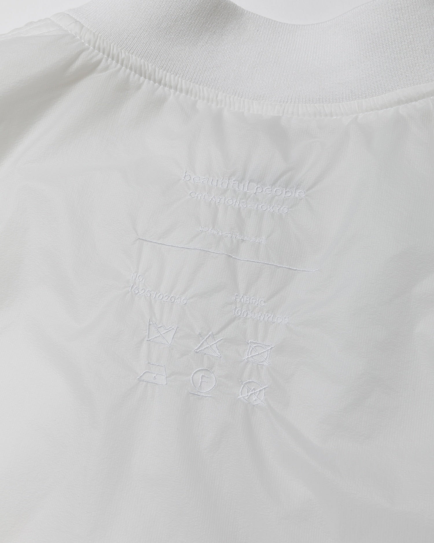 nylon ripstop fan shape MA-1 blouson – beautiful people online store