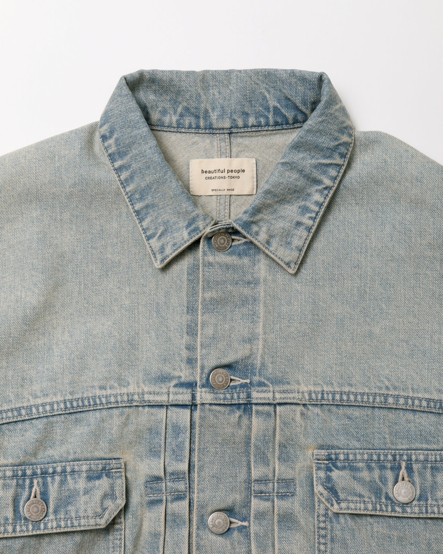 selvedge denim o/d no shoulder blouson – beautiful people online store