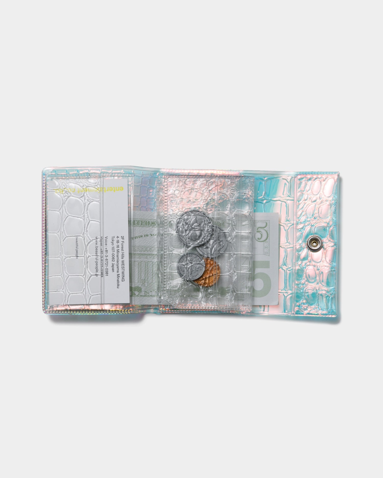 7月下旬入荷】nothing to hide aurora mini wallet – beautiful people
