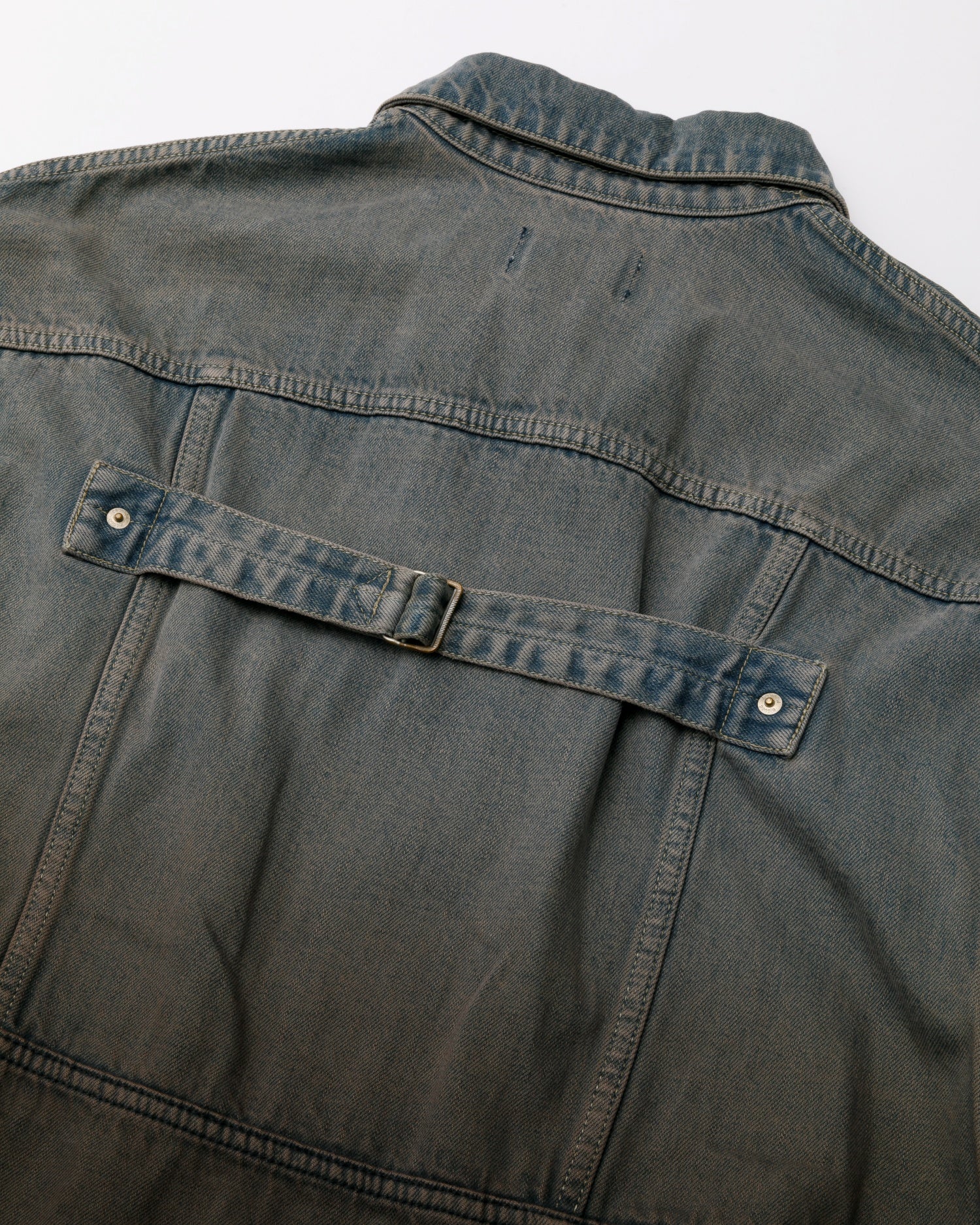 double-end selvedge denim blouson gradation – beautiful people