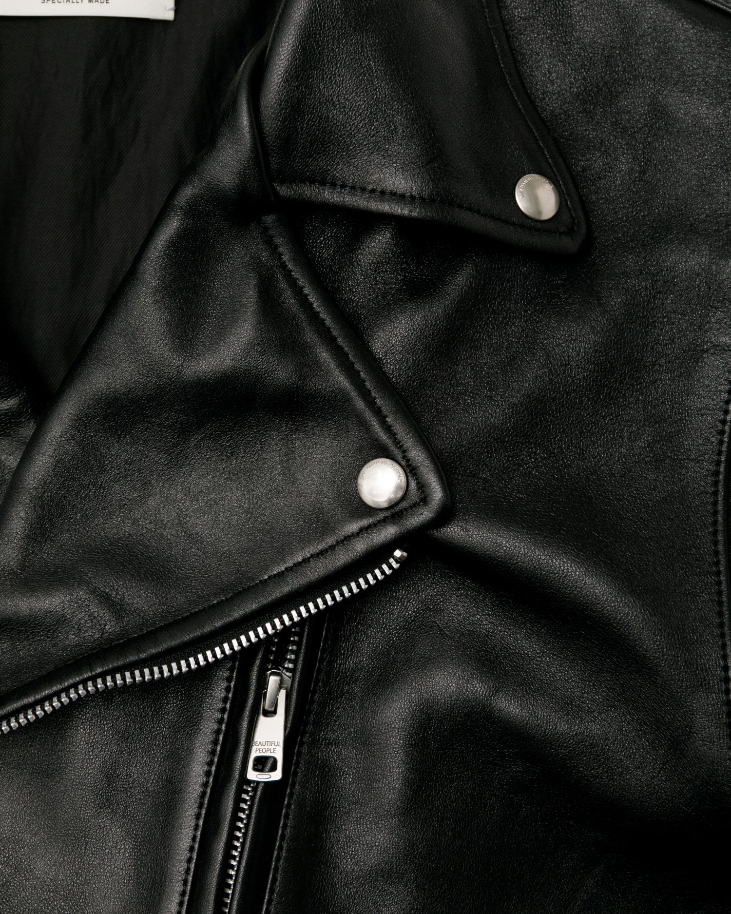 double-end vintage leather GT riders jacket – beautiful people