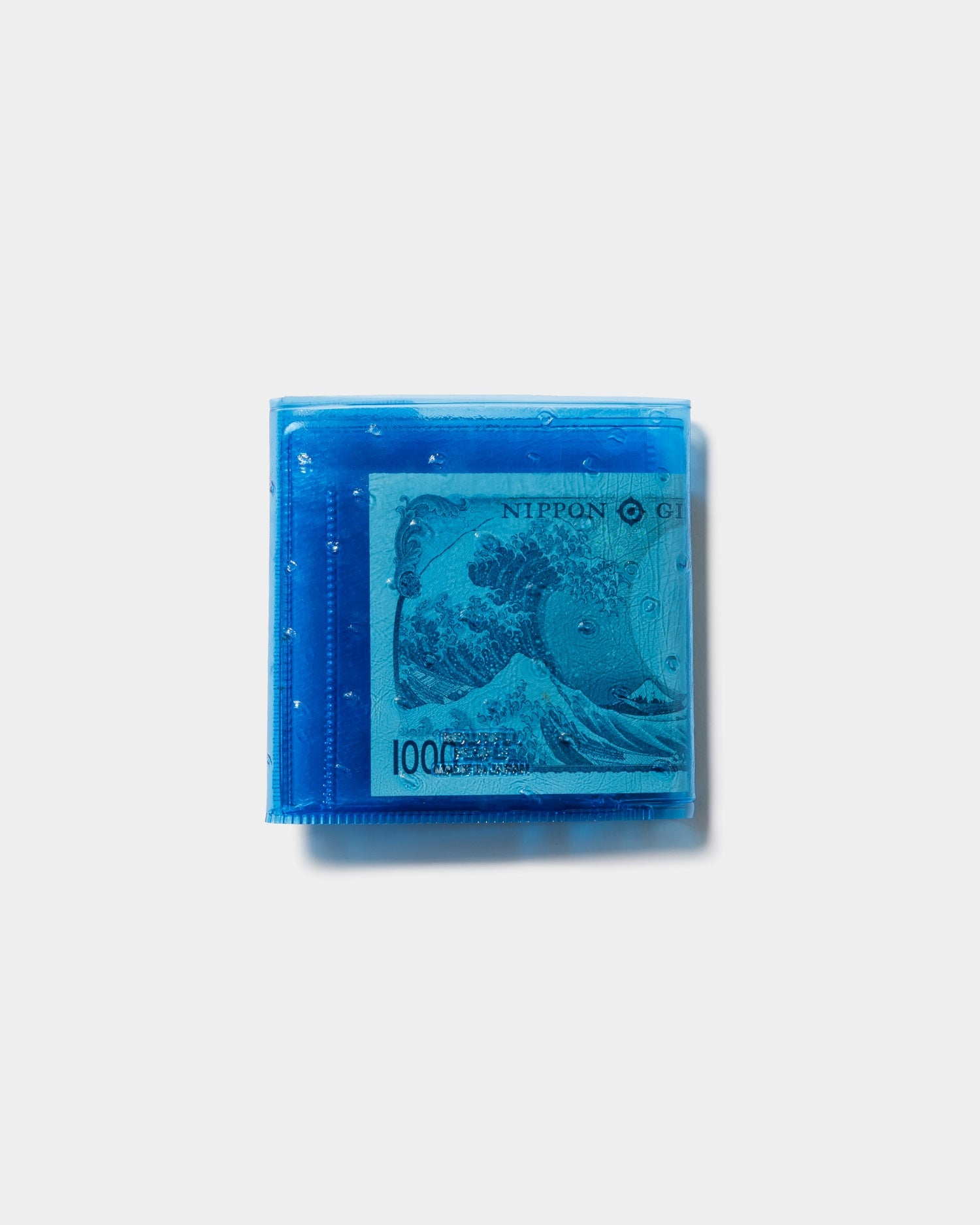 nothing to hide vinyl ostrich card wallet – beautiful people
