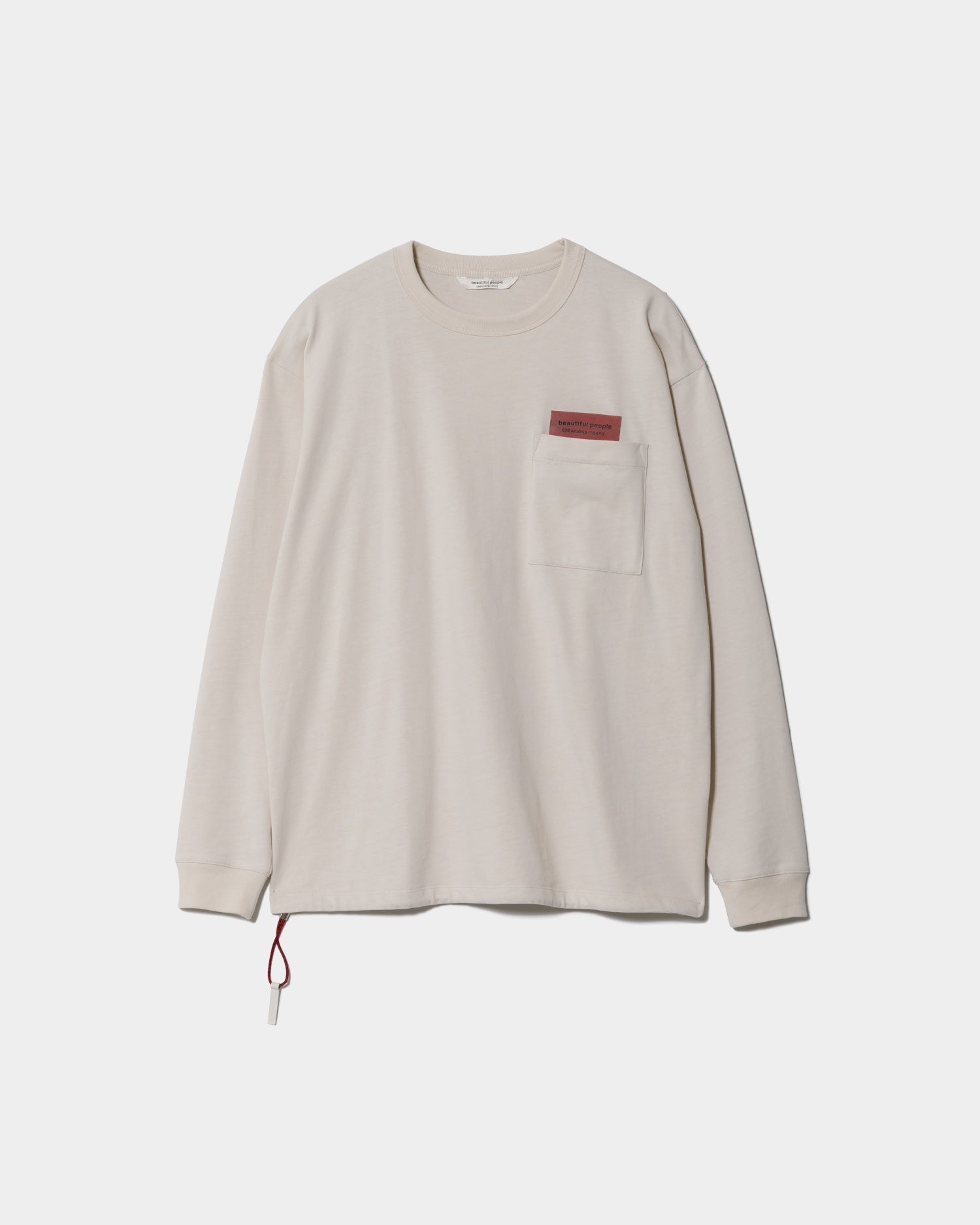 suvin compact jersey big QOL tag long T – beautiful people online