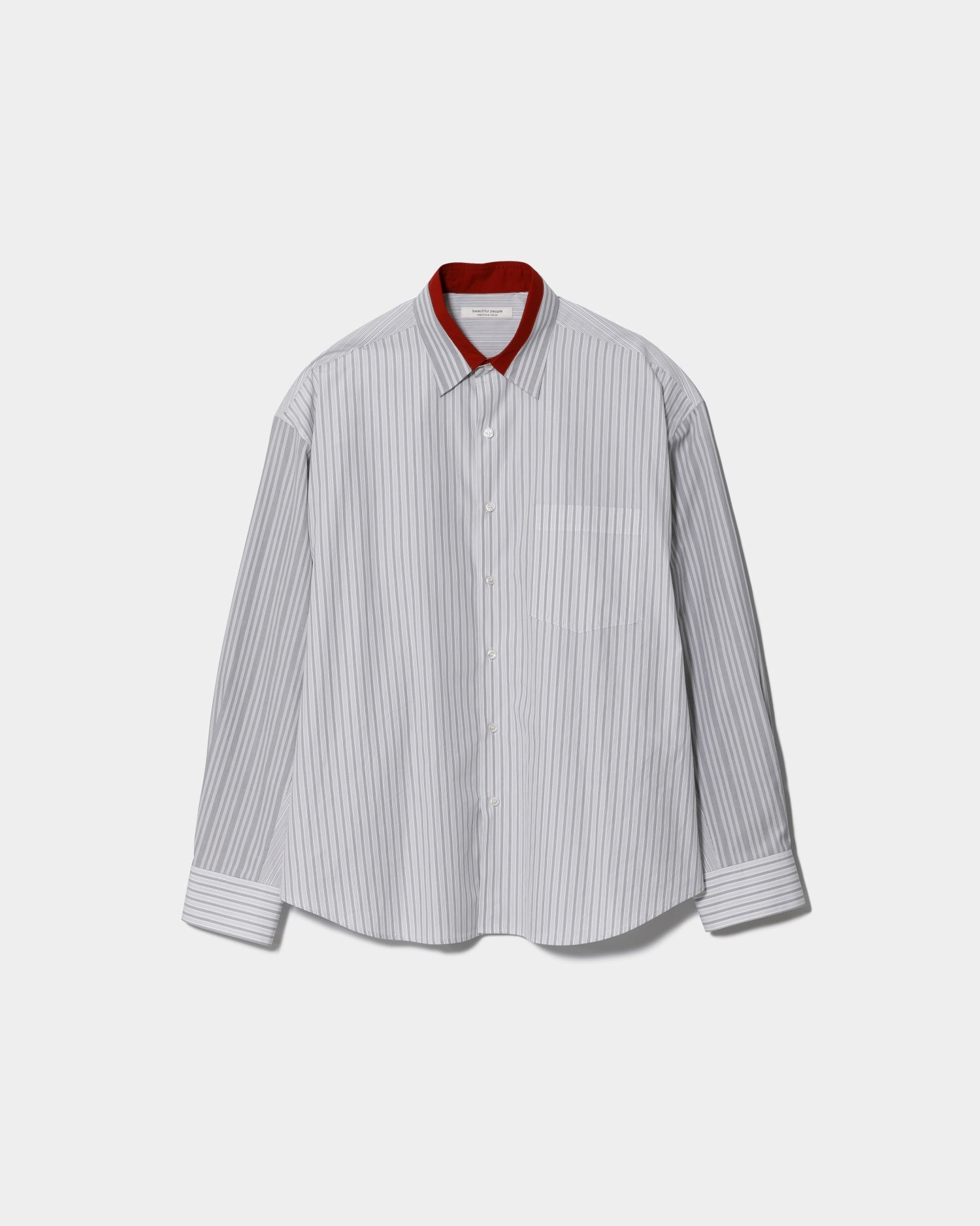 finx cotton stripe fan shape shirts – beautiful people online store