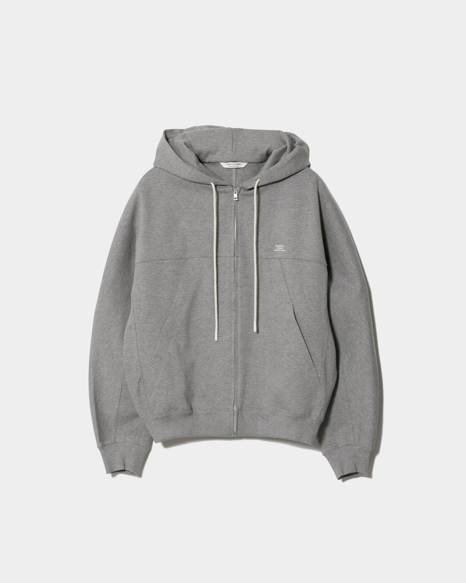 compact double jersey no shoulder zip parka – beautiful people