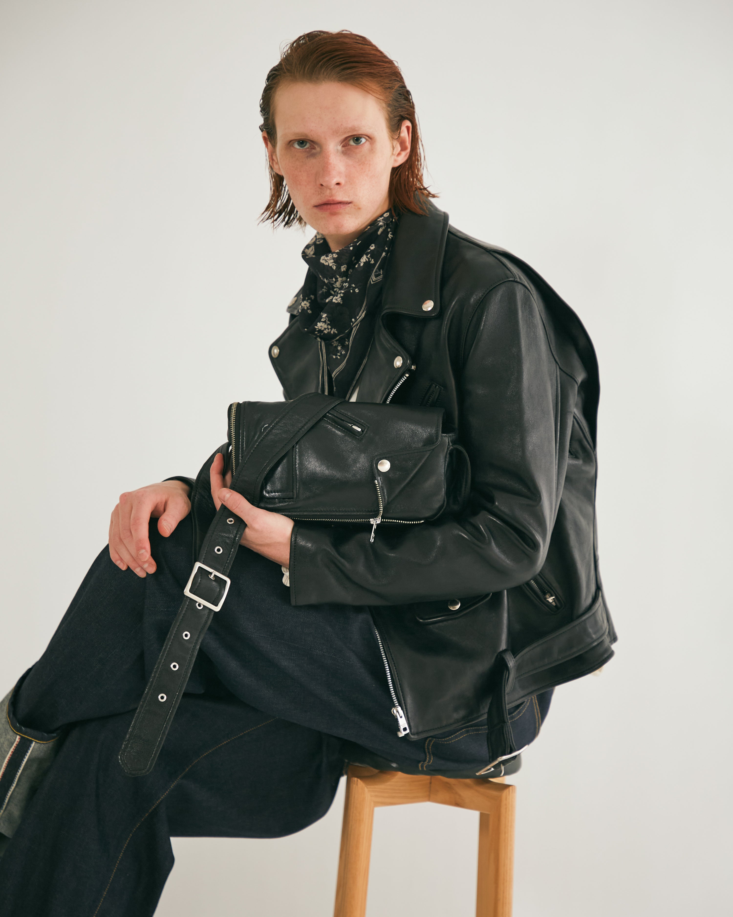 excerption riders flap shoulder bag – beautiful people online store