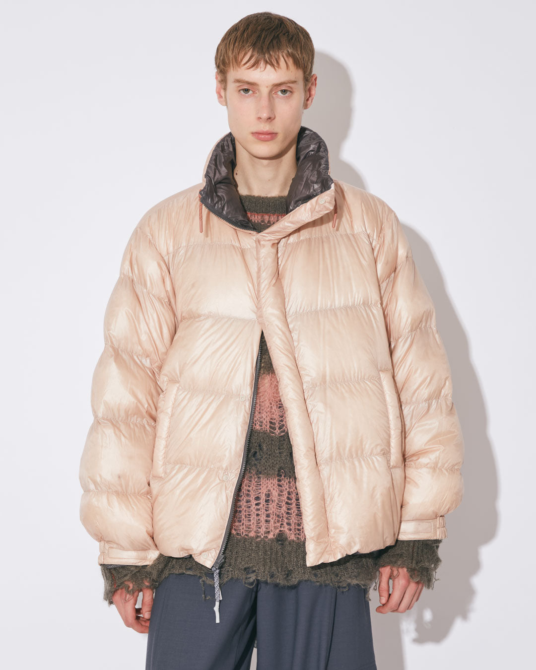 NANGA multilayering down vest blouson – beautiful people online store