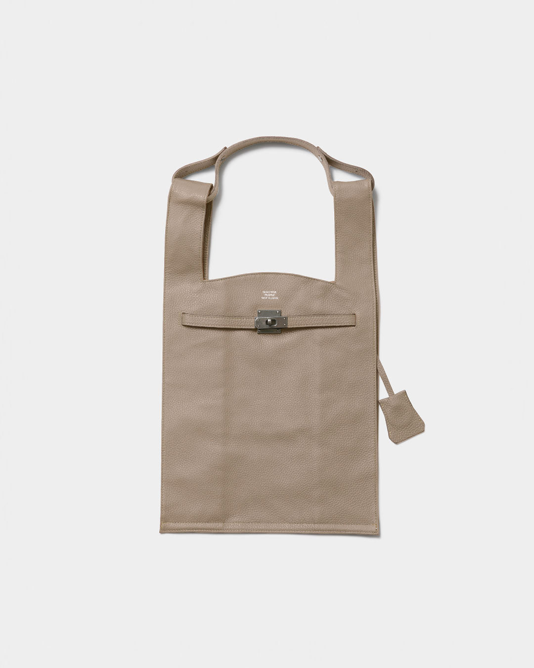 バッグ large market bag in shrink leather large market bag in shrink leather – OBLIGE