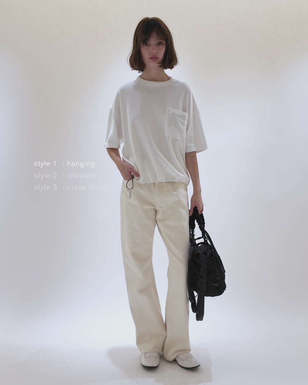over engineering hanging tote bag – beautiful people online store