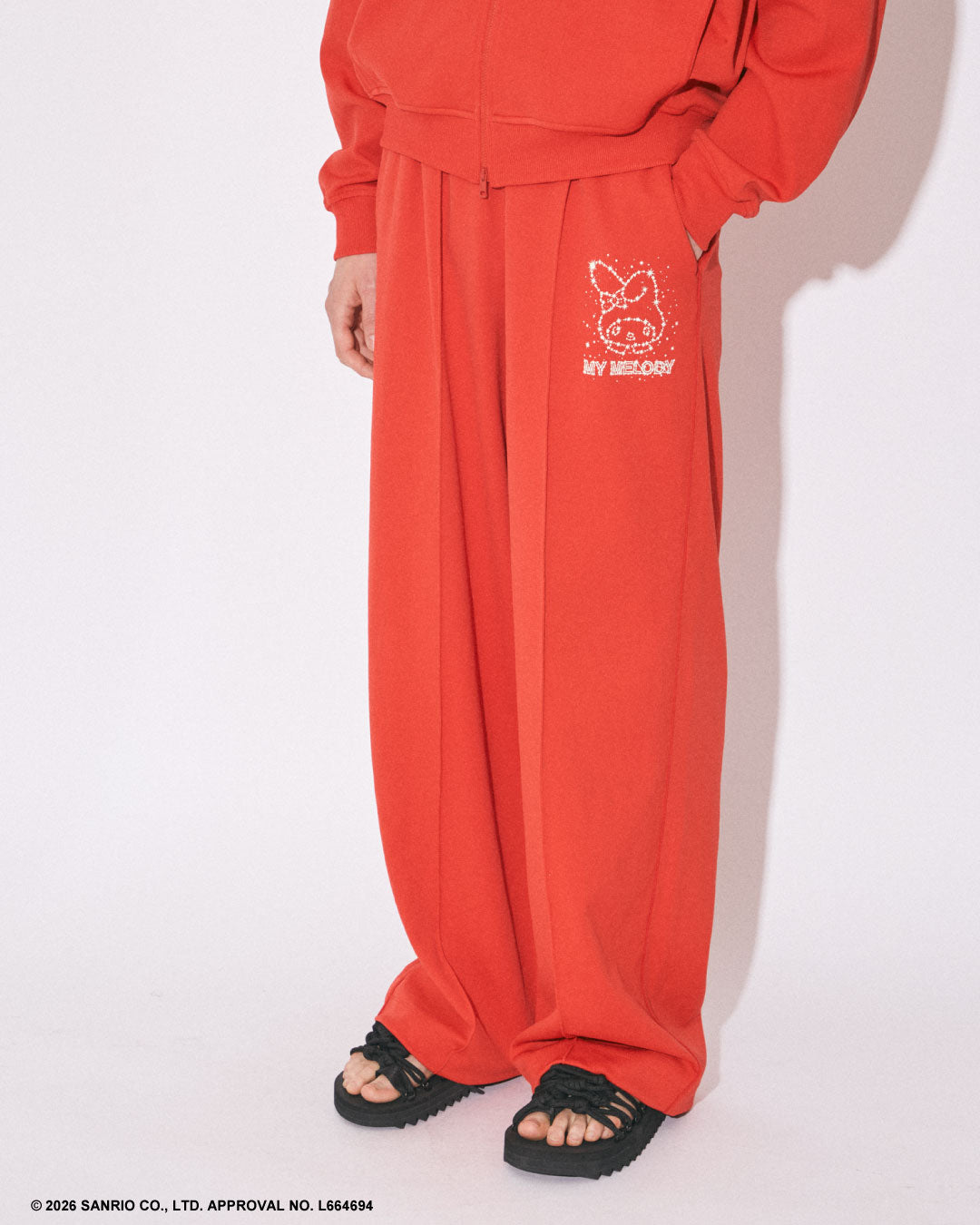 MY MELODY&KUROMI sportsjersey trackPT – beautiful people online store