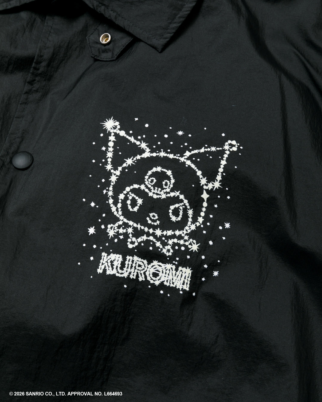 MY MELODY&KUROMI sheer nylon rip coach jk – beautiful people